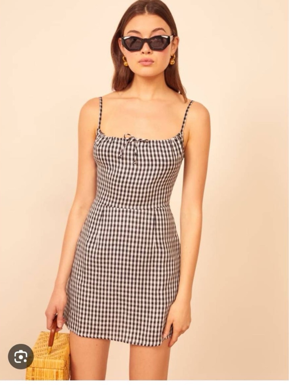 Reformation Violaine linen dress